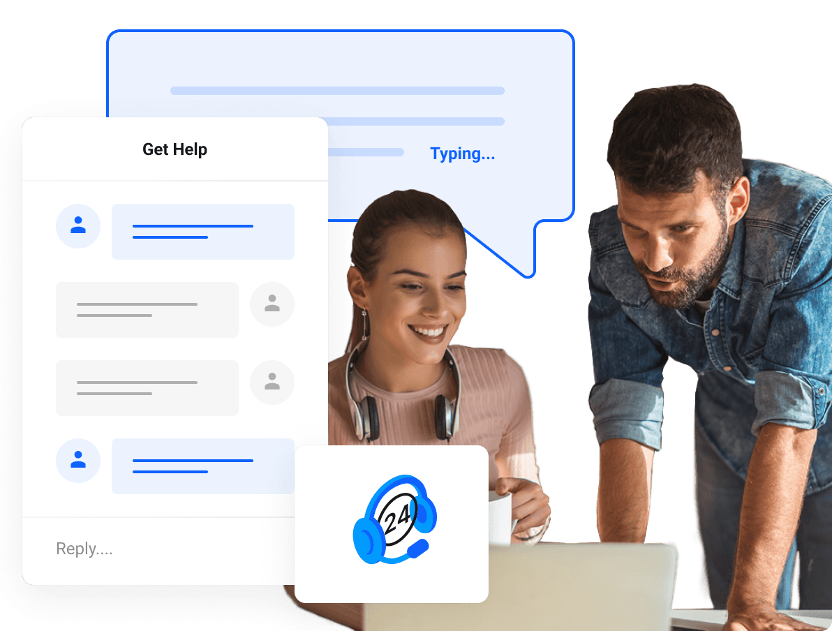 WordPress Hosting - Our Support team is here to help you 24/7